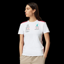 Mercedes-AMG T-shirt PETRONAS F1 Russel / Antonelli Puma White 701223420 002 - Woman