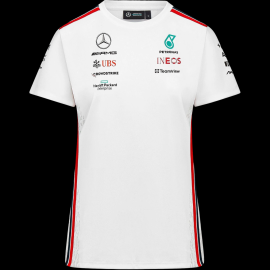 Mercedes-AMG T-shirt PETRONAS F1 Russel / Antonelli Puma Weiß 701223420 002 - Damen