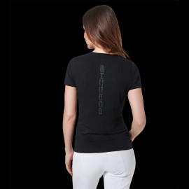 Porsche T-shirt Motorsport 3 black Porsche WAP812LFMS - women