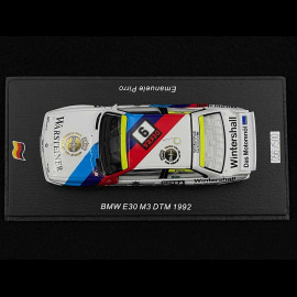 Emanuele Pirro BMW E30 M3 n° 9 DTM 1992 1/43 Spark SG613