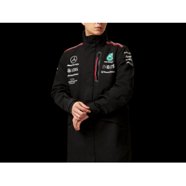 Mercedes-AMG PETRONAS F1 Jacke Parka Russell / Antonelli Full Zip Schwarz 701223427 001 - Herren