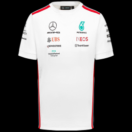 Mercedes-AMG T-shirt PETRONAS F1 Russel / Antonelli Puma Weiß 701223428 002 - Herren