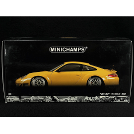 Porsche 911 GT3 RSR Type 996 ALMS 2004 Speed Yellow 1/18 Minichamps 100046401