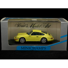 Porsche 911 type 964 Carrera 2 1992 gelb 1/43 Minichamps MIN062120