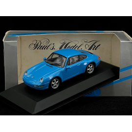 Porsche 911 Coupe Typ 993 1993 Tahoe Blau 1/43 Minichamps 430063008