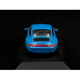 Porsche 911 Coupe Typ 993 1993 Tahoe Blau 1/43 Minichamps 430063008