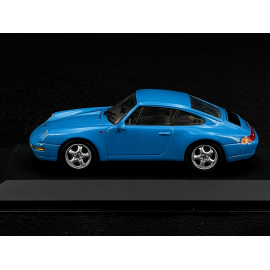 Porsche 911 Coupe Typ 993 1993 Tahoe Blau 1/43 Minichamps 430063008