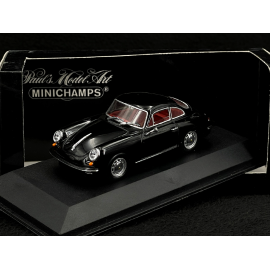 Porsche 356 Carrera 2 1963 Black 1/43 Minichamps 430062361