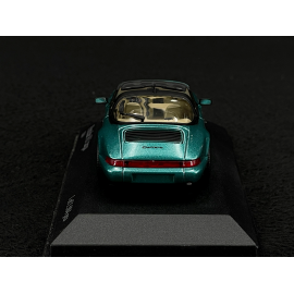 Porsche 911 Targa Type 964 1990 Metallic Green 1/43 Minichamps 400061361