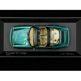 Porsche 911 Targa Type 964 1990 Metallic Green 1/43 Minichamps 400061361