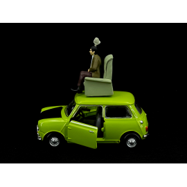 Mini Cooper Mr. Bean 1977 Austin Lemon Green 1/50 Toyeast ATBS027