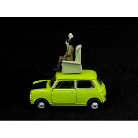 Mini Cooper Mr. Bean 1977 Austin Lemon Green 1/50 Toyeast ATBS027