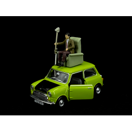 Mini Cooper Mr. Bean 1977 Austin Lemon Green 1/50 Toyeast ATBS027