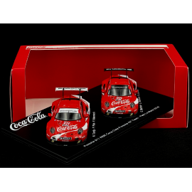 Set Porsche 911 RSR type 991 Coca-Cola Petit Le Mans 2019 n° 911 & n° 912 1/64 Spark YCOMBO64007