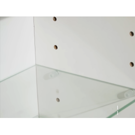 Set von 2 Wandvitrine für 16 bis 100 Porsche miniature 1/43 1/24 1/18 - Weiß