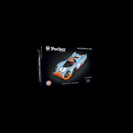 Model Porsche 917K n°1 Gulf 1/8 Blue / Orange Pocher HK118