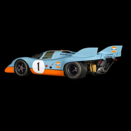 Model Porsche 917K n°1 Gulf 1/8 Blue / Orange Pocher HK118