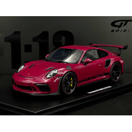 Porsche 911 GT3 RS Type 991 2019 Dark Pink 1/18 GT Spirit GT911