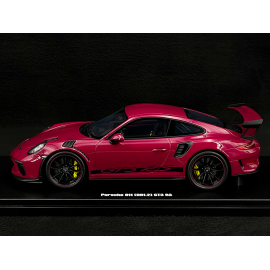 Porsche 911 GT3 RS Type 991 2019 Dark Pink 1/18 GT Spirit GT911