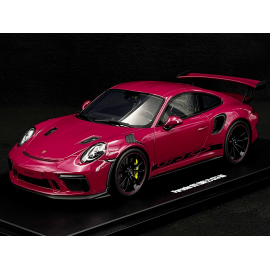 Porsche 911 GT3 RS Type 991 2019 Dark Pink 1/18 GT Spirit GT911