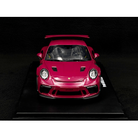 Porsche 911 GT3 RS Type 991 2019 Dark Pink 1/18 GT Spirit GT911