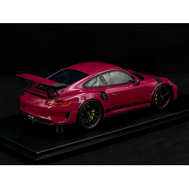 Porsche 911 GT3 RS Type 991 2019 Dark Pink 1/18 GT Spirit GT911