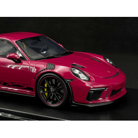 Porsche 911 GT3 RS Type 991 2019 Dark Pink 1/18 GT Spirit GT911