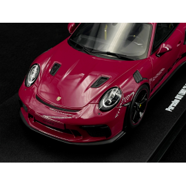 Porsche 911 GT3 RS Type 991 2019 Dark Pink 1/18 GT Spirit GT911