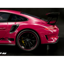 Porsche 911 GT3 RS Type 991 2019 Dark Pink 1/18 GT Spirit GT911