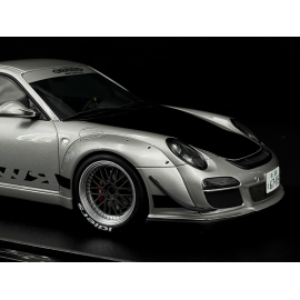 Porsche 911 RWB Abu Type 997 2024 Silber 1/18 GT Spirit GT483