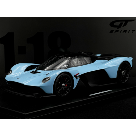 Aston Martin Valkyrie 2023 Light Blue 1/18 GT Spirit GT915