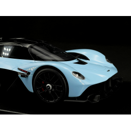 Aston Martin Valkyrie 2023 Lichtblau 1/18 GT Spirit GT915