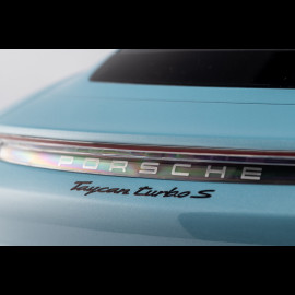 Porsche Taycan Turbo S 2020 Frozen Blue Metallic 1/8 Minichamps 800660001