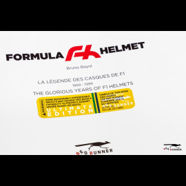 Book Formula Helmet The Glorious Years of F1 Helmets 1969 - 1999 Ultimate Edition - Bruno Bayol