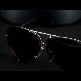 Porsche Sonnenbrille Günstige Gold Auswechselbare Gläser Braun / Grau Porsche Design P'8478 WAP0784780JA69