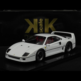 Ferrari F40 Sultan of Brunei 1987 Weiß 1/18 KK Scale KKDC180695