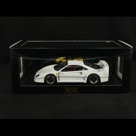 Ferrari F40 Sultan of Brunei 1987 Weiß 1/18 KK Scale KKDC180695