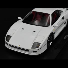 Ferrari F40 Sultan of Brunei 1987 Weiß 1/18 KK Scale KKDC180695