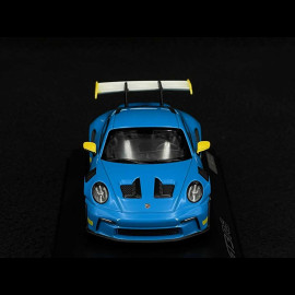 Porsche 911 GT3 RS Type 992 2023 Tribute to Daytona 2003 Riviera Blue / Racing Yellow 1/43 Spark WAP0205110SGT3