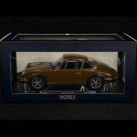 Porsche 911 T 1969 Sepia Brown 1/18 Norev 187648