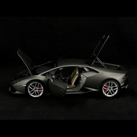 Lamborghini Huracan LP610-4 2014 Matt Grey Grigio Titans 1/12 Autoart 12099