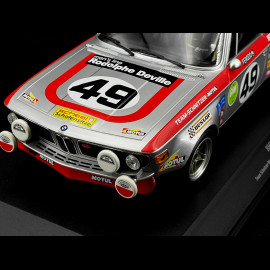 BMW 2800 CS n° 49 24h Le Mans 1972 1/18 Minichamps 155722749