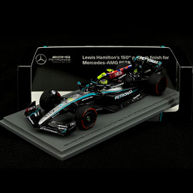 Lewis Hamilton Mercedes-AMG W15E n° 44 Winner GP England 2024 F1 1/43 Spark S9533