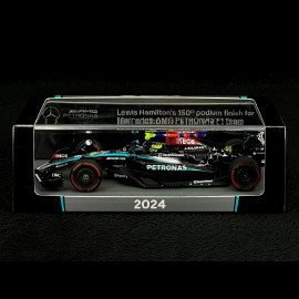Lewis Hamilton Mercedes-AMG W15E n° 44 Winner GP England 2024 F1 1/43 Spark S9533