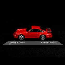 Porsche 911 Turbo Type 964 1990 Guards Red 1/43 Minichamps 943069105