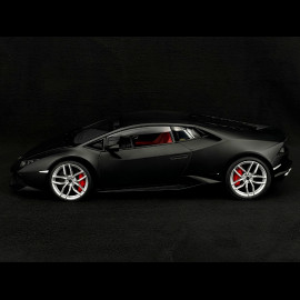 Lamborghini Huracan LP610-4 2014 Matte Black Nero Nemesis 1/12 Autoart 12096