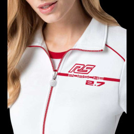 Porsche Jacke Günstige RS 2.7 Collection Softshell Weiß / Rot WAP954NRS2 - Damen