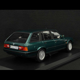 BMW 325i Touring 1990 Metallic Green 1/18 Norev 183219