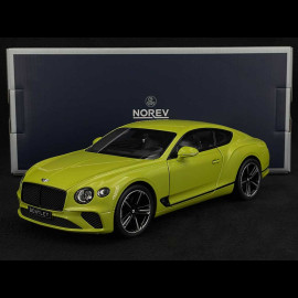 Bentley Continental GT 2018 Rhadium Green 1/18 Norev 182789