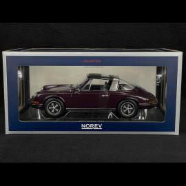 Porsche 911 2.2 E Targa 1971 Purple Lilac 1/18 Norev 187644